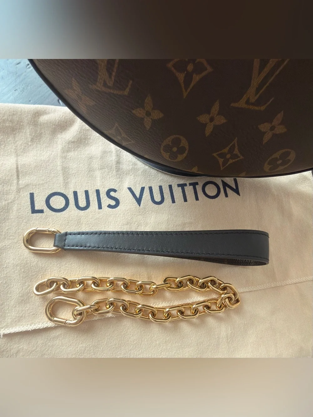 Louis Vuitton Brown Monogram Cookie Bb Shoulder Bag